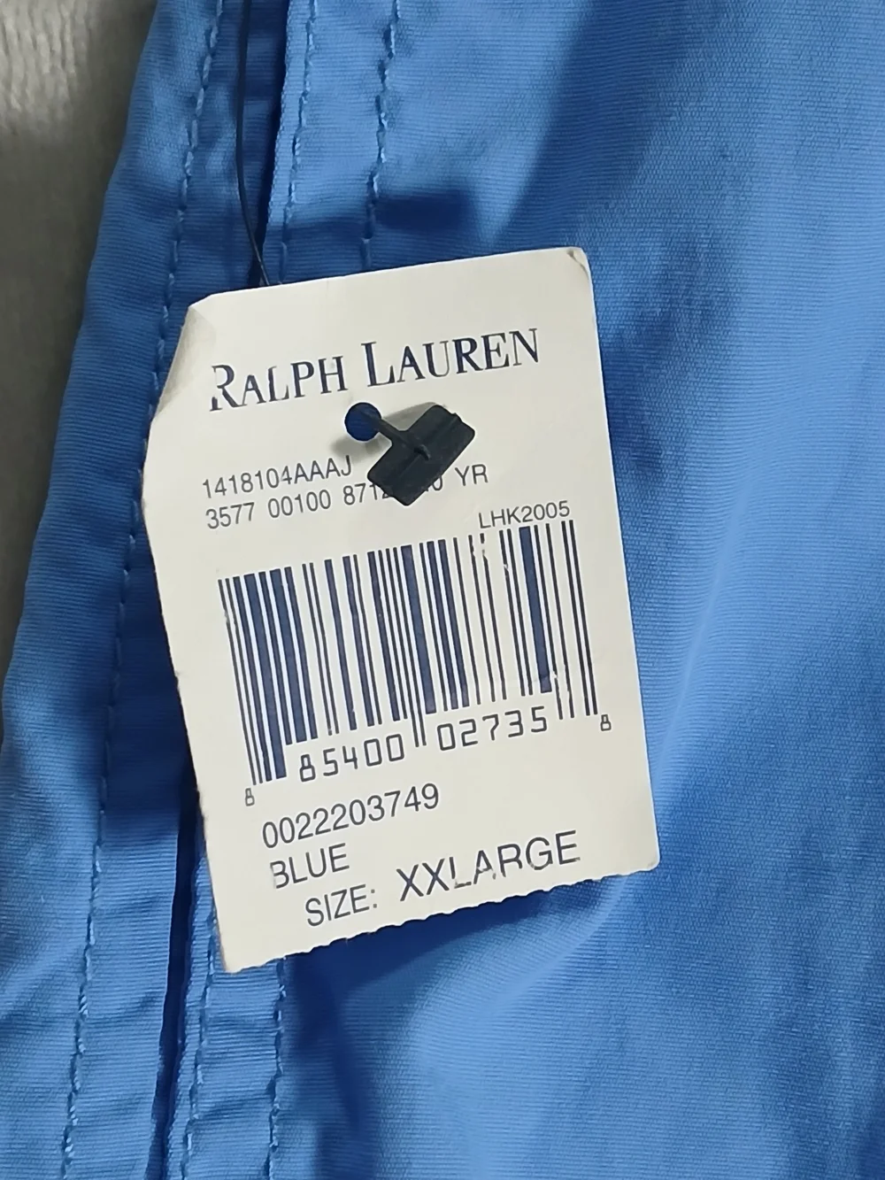 Polo Ralph Lauren Swim Trunks XXL Men's Bathing Suit Blue NWT